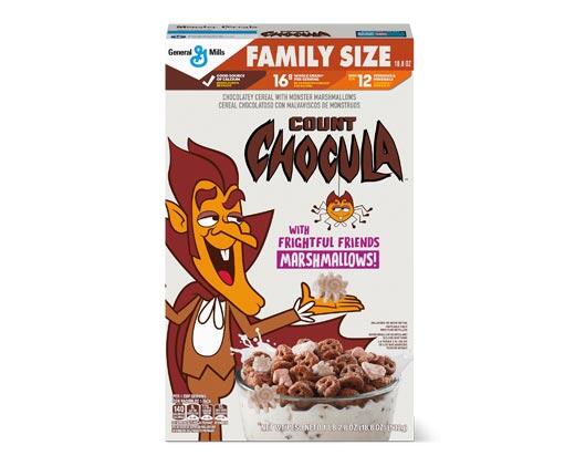 General Mills BooBerry or Count Chocula Cereal
