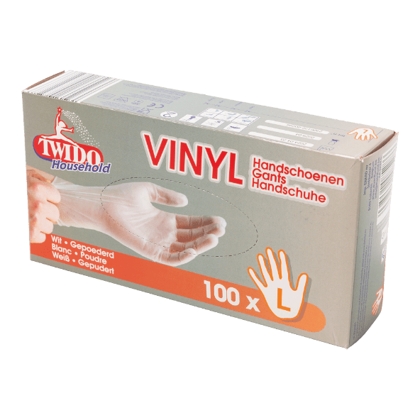 TWIDO HOUSEHOLD(R) 				Gants, 100 pcs