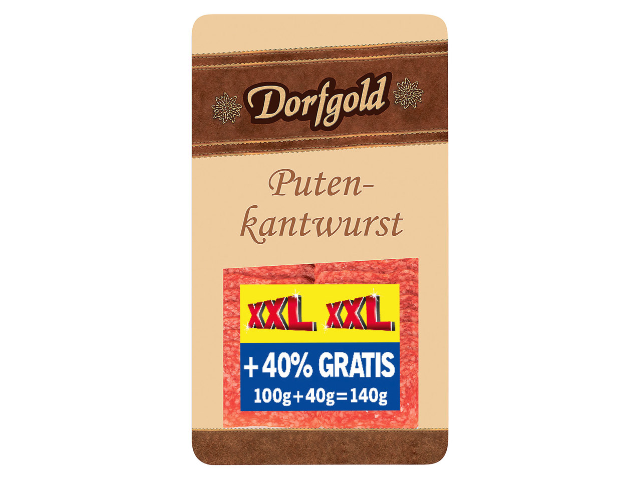 DORFGOLD Putenrohwurst
