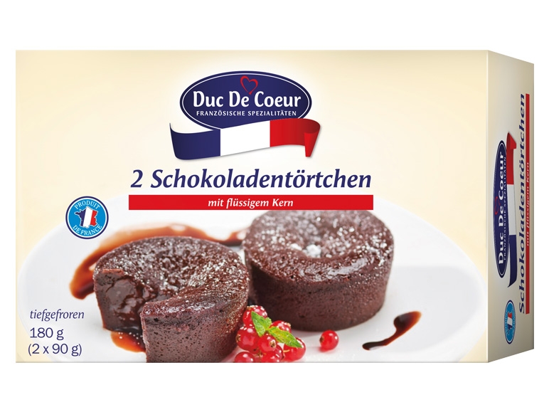 DUC DE COEUR Schokoladentörtchen