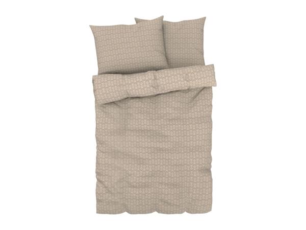 Livarno Home Beige Renforcé Bedlinen - Double