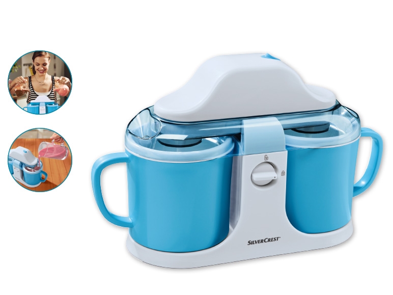 Silvercrest Kitchen Tools(R) Dual Ice Cream Maker