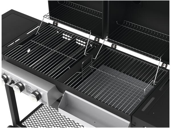 Gas Charcoal Combo Grill