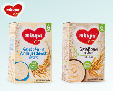 MILUPA Grießbrei mit Milch