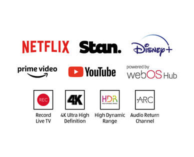 50" 4K Ultra HD TV with webOS