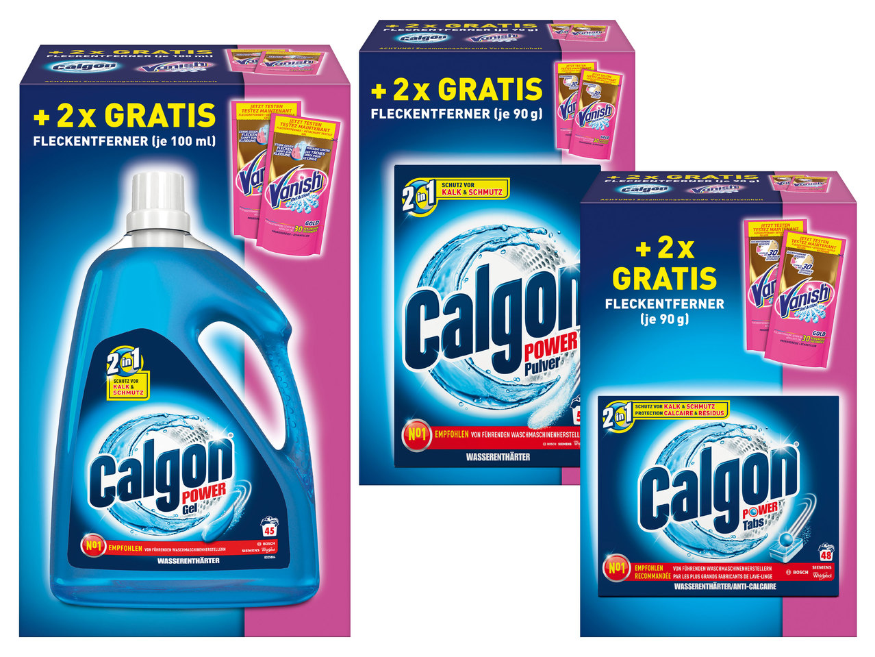Calgon + Vanish Trial Size