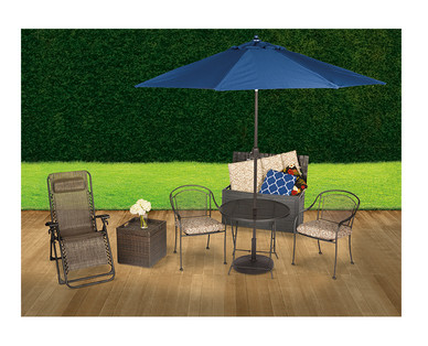 Gardenline Wicker Style Umbrella Stand