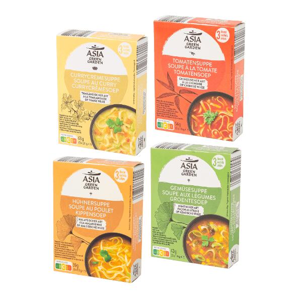 ASIA GREEN GARDEN(R) 				Instantsuppe, 4 St.