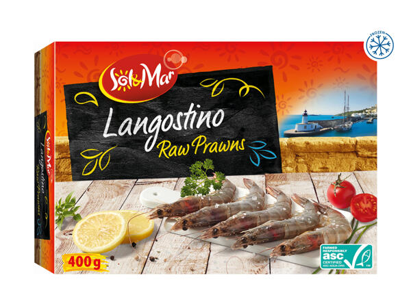 Sol & Mar Langostino Raw Prawns