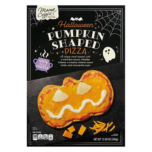 Halloween Pumpkin Shaped Cheese Pizza, 13.96 oz