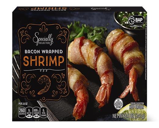 Specially Selected 
 Bacon Wrapped Shrimp Assorted Varieties