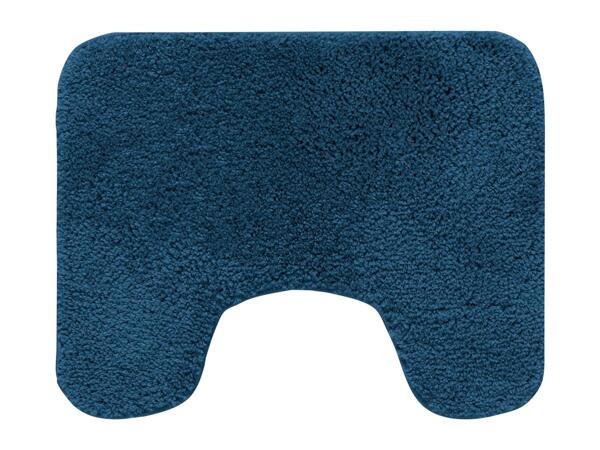 Livarno Home Bathroom Mat Set - 2 Piece Set - Blue