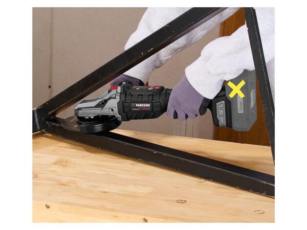 Cordless Flat Head Angle Grinder