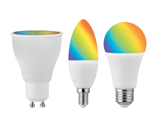LIVARNO HOME(R) LED-pære RGB