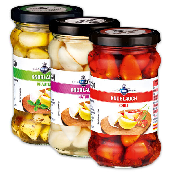 Eingelegter Knoblauch