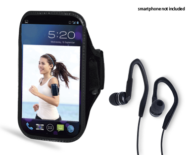 Sports Armband and Earphones