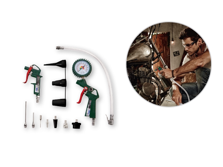 PARKSIDE(R) Pneumatic Tool Set