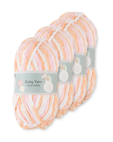 Baby Yarn Sorbet Stripe