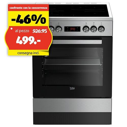 BEKO Cucina a libero posizionamento, FSM67320GXS