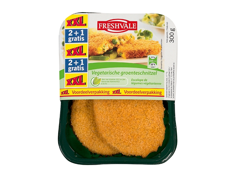 Groenteschnitzel