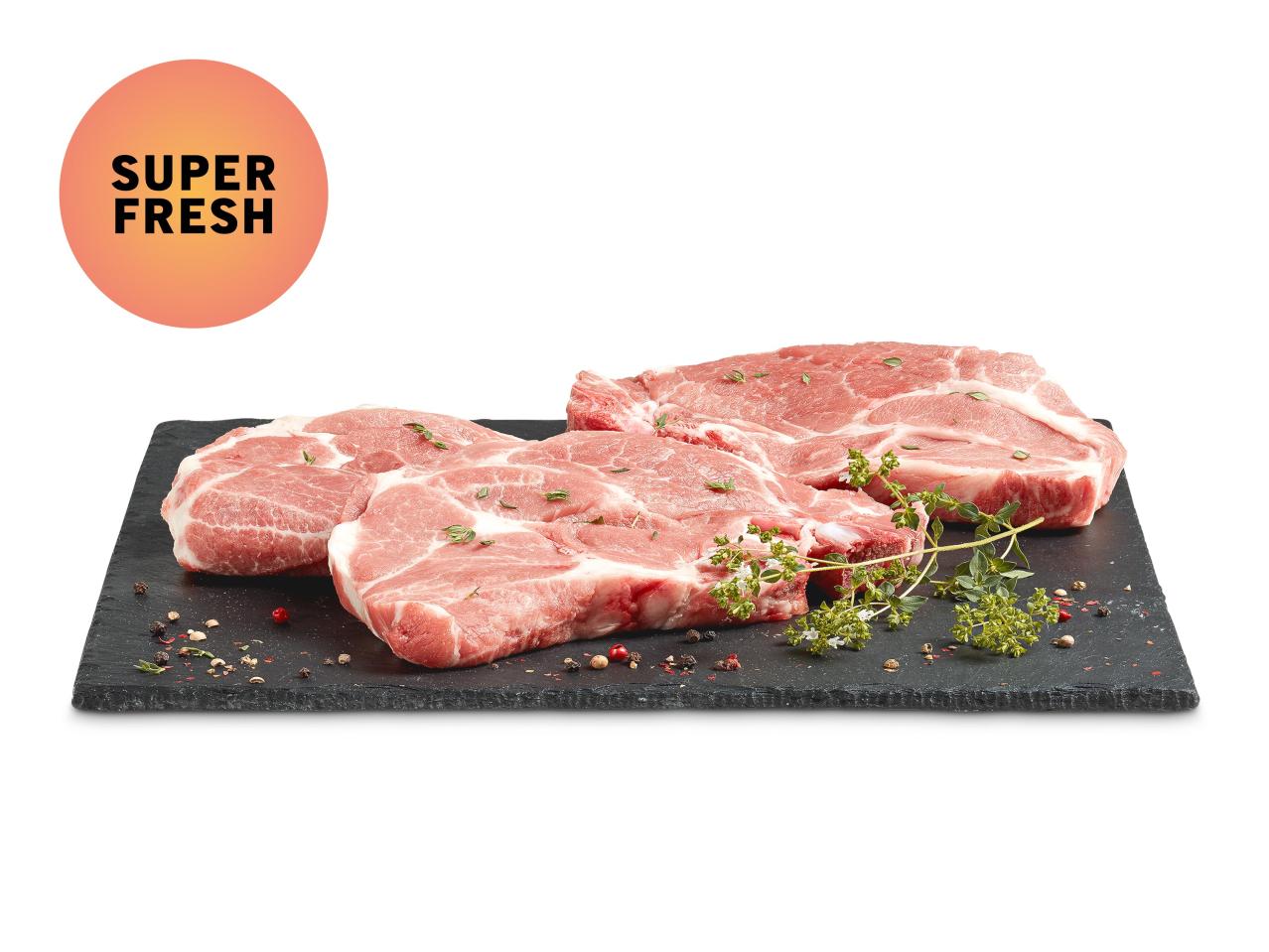 Côtelettes de cou de porc XXL