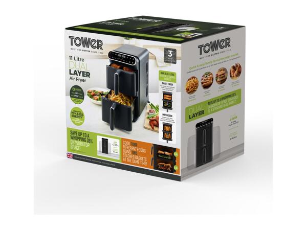 Tower 11L Dual Layer Air Fryer