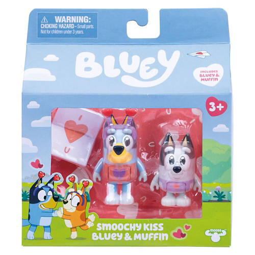 Bluey & Muffin Figures