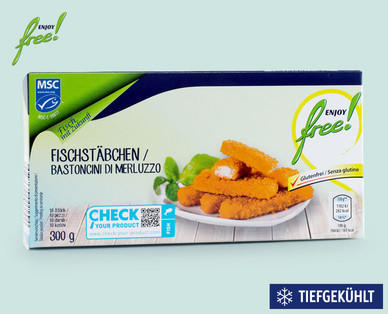 ENJOY FREE! MSC Fischstäbchen, glutenfrei
