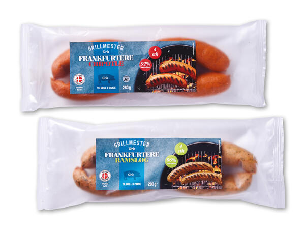 Luksus grillpølser
