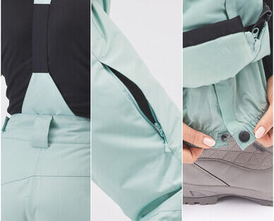 Women's Ski Pants - Gossamer Green