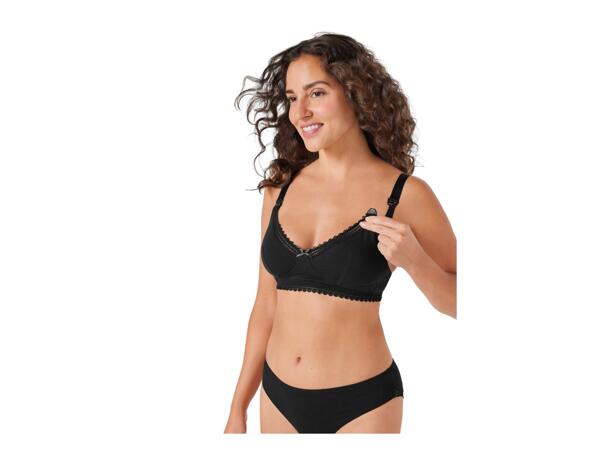 Nursing bras, 2 pieces