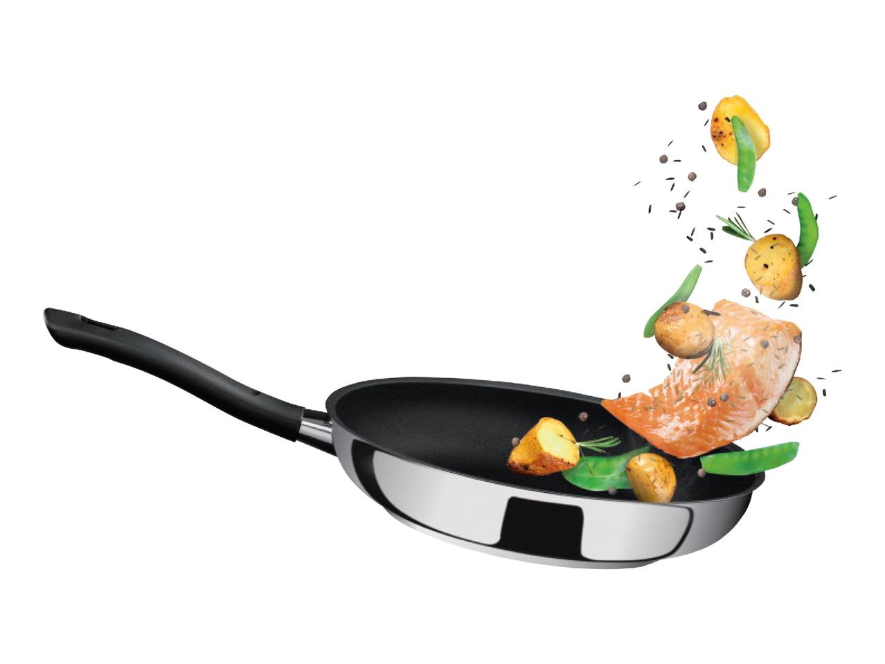ERNESTO 24cm/28cm Stainless Steel Pan