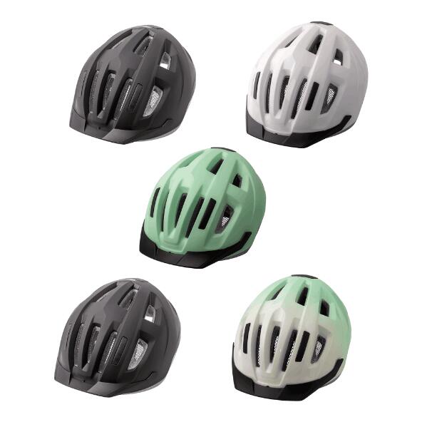 RIDE+GO(R) 				Fahrradhelm mit LED-Licht