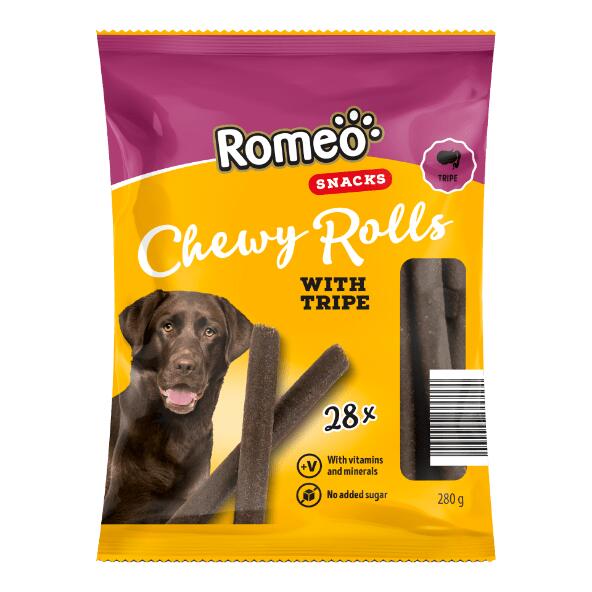 ROMEO(R) 				Kauriegel für Hunde, 28 St.
