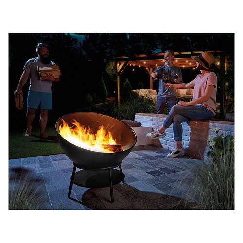 Rotating Unique Fire Globe