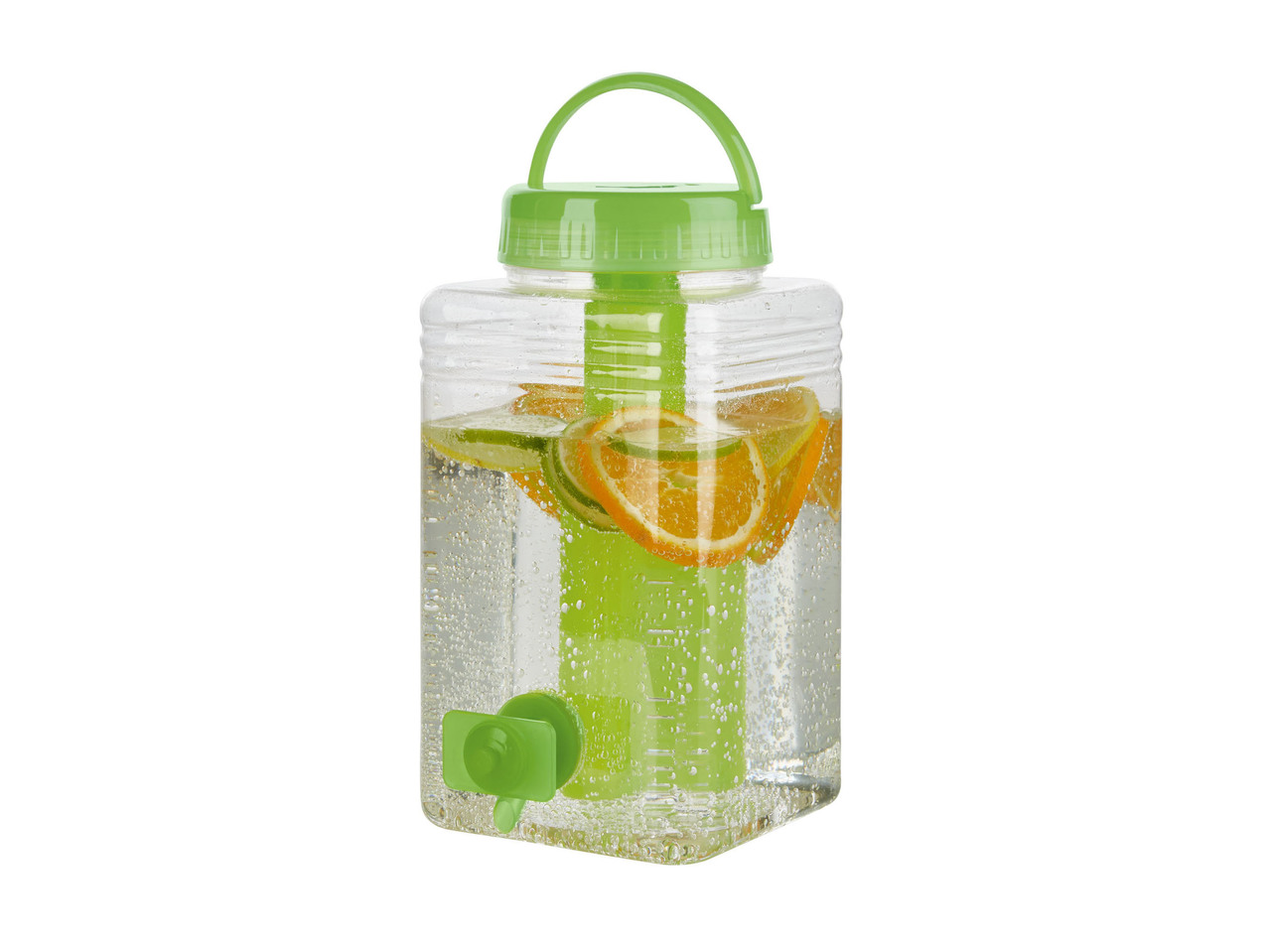 Drinks Dispenser with Cool Block or Drinks Container Set with Ice Cubes