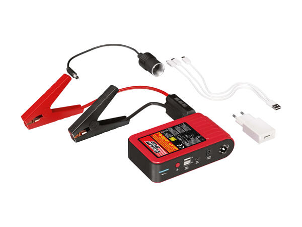 Starter auto mobile con powerbank