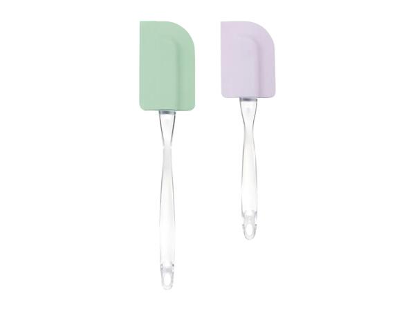 Livarno Home Silicone Spatulas - 2 Pack