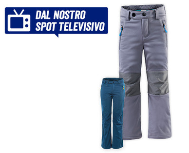 Pantaloni in softshell per bambini piccoli/bambini CRANE(R)