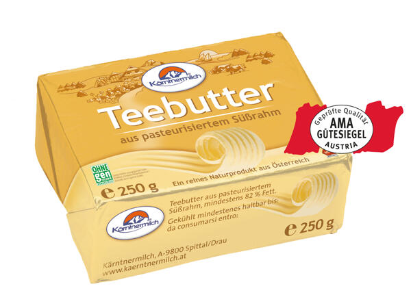 Kärntnermilch Teebutter