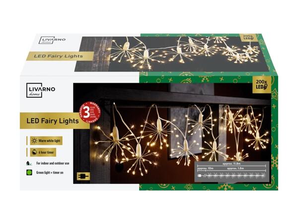 LIVARNO HOME(R) LED-lyskæde med 200 LED'er