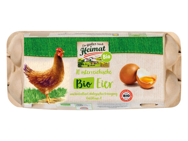 EIN GUTES STÜCK HEIMAT Österreichische Bio-Freilandeier
