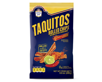 Pueblo Lindo Taquitos Rolled Chips
