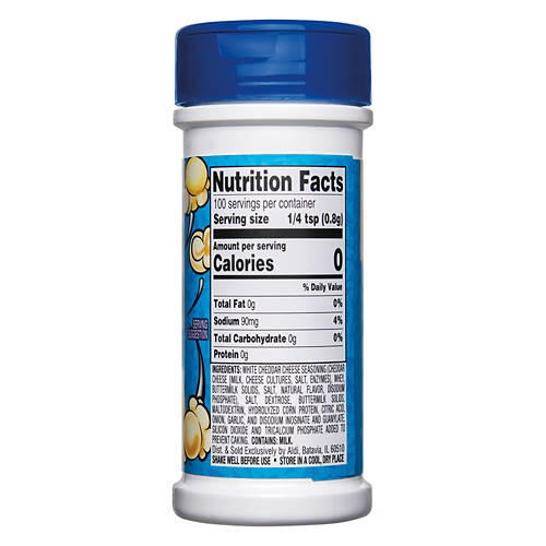 Popcorn Seasoning - White Cheddar, 2.85 oz