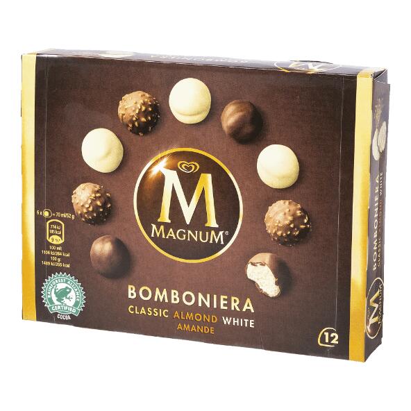 MAGNUM(R) 				IJspralines Bomboniera, 12 st.