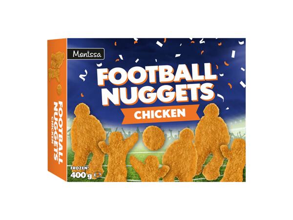 Football chicken nuggets