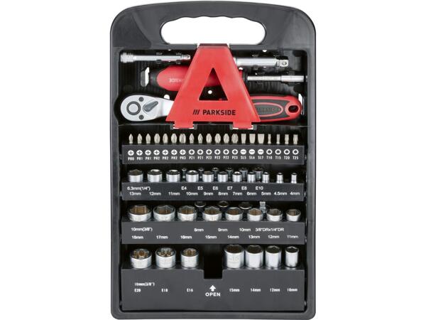 Parkside Socket Set - 61 Piece Set