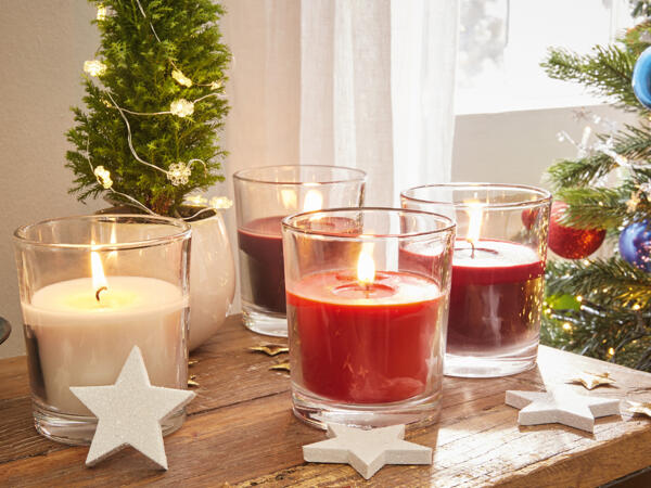 Large Scented Candle in Glass
