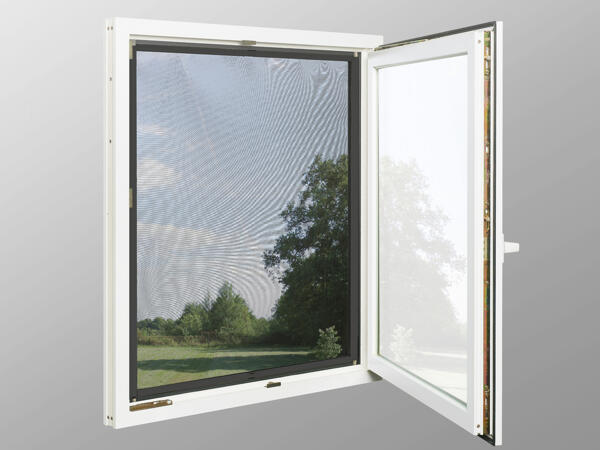 Alu-Teleskop-Insektenschutzfenster „Easy Mount"