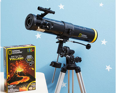National Geographic 76/700 EQ Newtonian Reflector Telescope